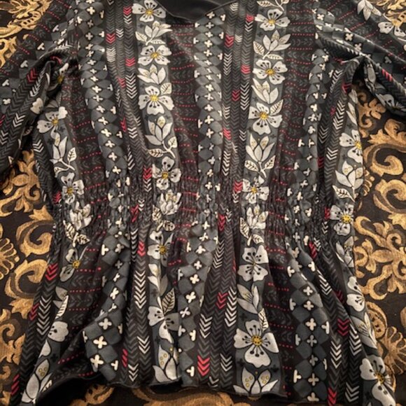 Gudrun Sjoden- Stretchy Purple Dress, Top is Medium, Skirt is Small. - Picture 11 of 13